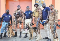 Officers from the Ghana Prisons Service