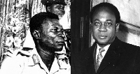 Lt. Gen. Emmanuel Kwesi Kotoka and Osagyefo Dr. Kwame Nkrumah