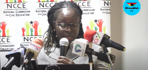 Dr. Henrietta Sarpong, Director of Research, Monitoring, and Evaluation at NCCE