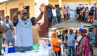 Mike Oquaye Jnr said the assistance was aimed at helping affected families cope