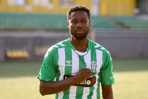 Ghanaian midfielder Ebenezer Ofori sets up goal for Zalgiris in 2-0 win against Hamrun