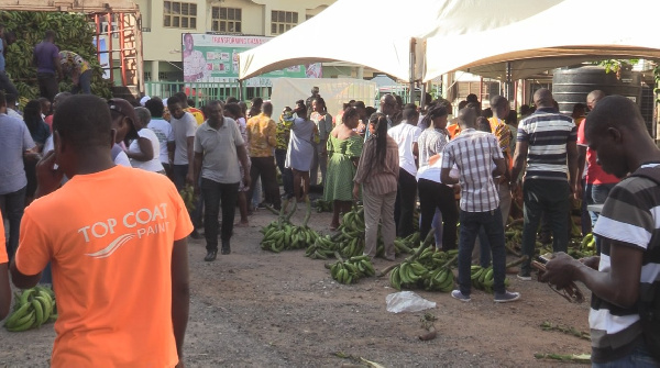 The PFJ Market is expected to add other food items including rice and yam to its stock