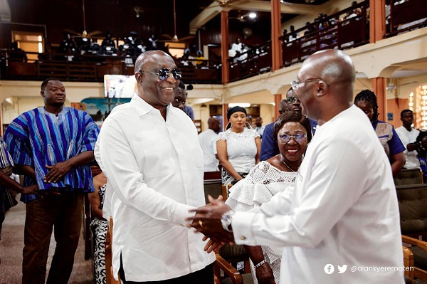 Alan Kyerematen with Dr Mahamudu Bawumia