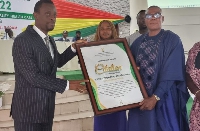Nana Okoben was given a special recognition for his contribution toward the delivery of healthcare