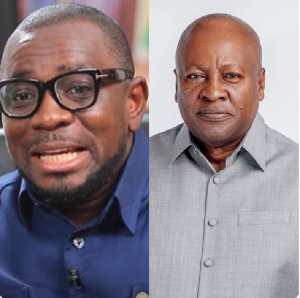 Kennedy Osei Nyarko and President Mahama