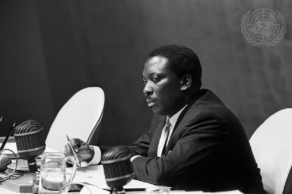 Alex Quaison-Sackey was the first African to serve as President of UN General Assembly