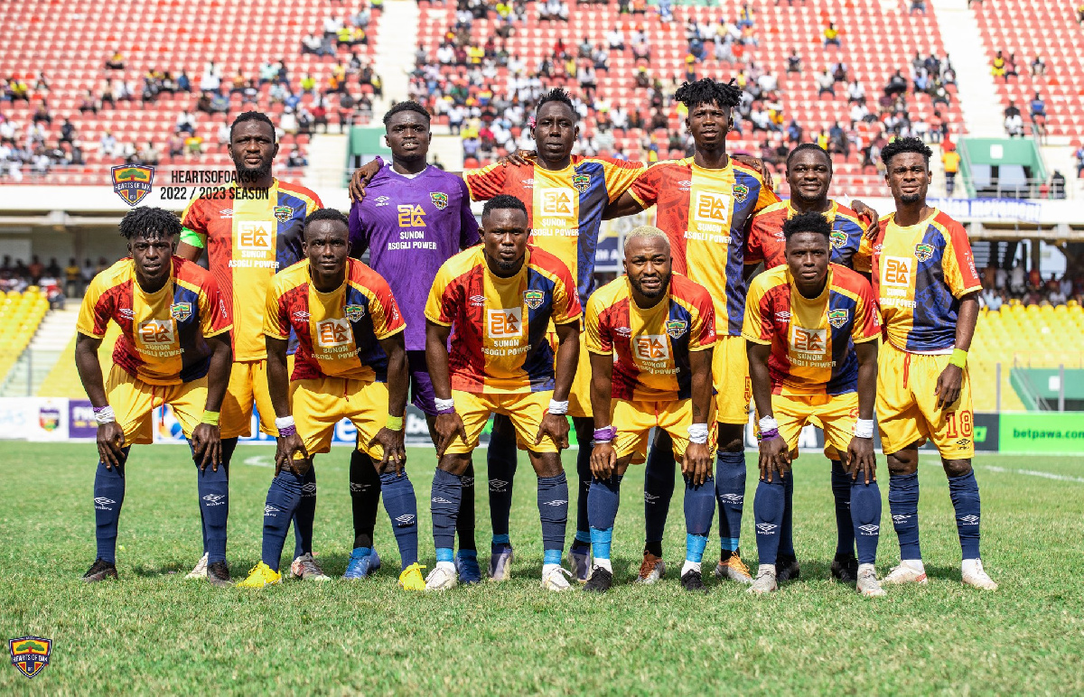 Hearts are eyeing victory over Gold Stars