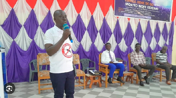 Samuel Yao Atidzah is the Executive Director of GOSANET Foundation