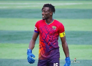 Benjamin Asare is a goalkeeper of Hearts of Oak