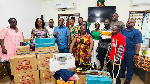 Member of Parliament for Ablekuma North, Ewurabena Aubynn among some of the benedicaries