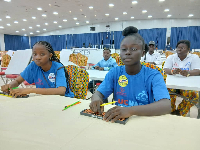 Some of the students competing in the competition
