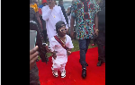 Armed security, SUV, red carpet: Watch the moment Shatta Bandle arrived at Mr Ibu's funeral
