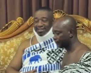 The Ga Mantse is still recovering from his injuries