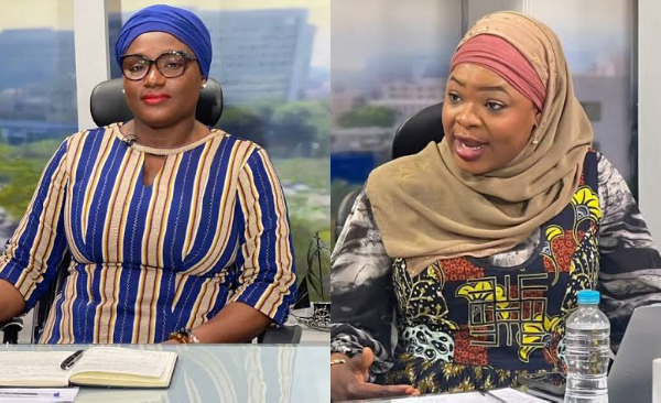 Shamima Muslim (R) clashed with Musah-Saaka (L) during a discussion on the teachers’ union strike