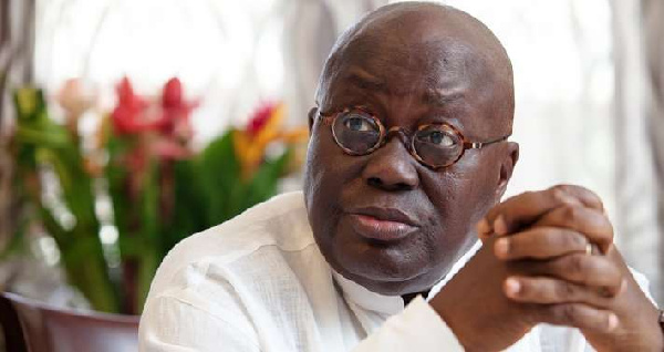 President Akufo-Addo has vowed to fight corruption