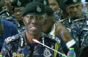Wetin Ghana IGP tok for public hearing over leaked tape wey dey plot im removal