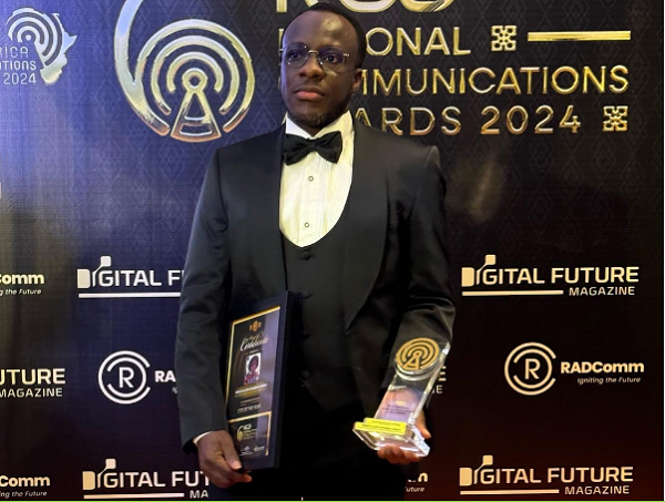 Dr. Prince Alvin Kwabena Ansah recognized as CTO of the Year