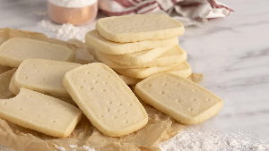 Shortbread is perfect to serve with tea, coffee, or any beverage of your choice