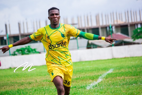 Former Bibiani Gold Stars striker, Abednego Tetteh