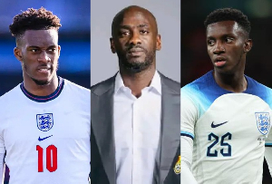 L-R: Hudson-Odoi, Otto Addo and Eddie have dominated conversations on Black Stars