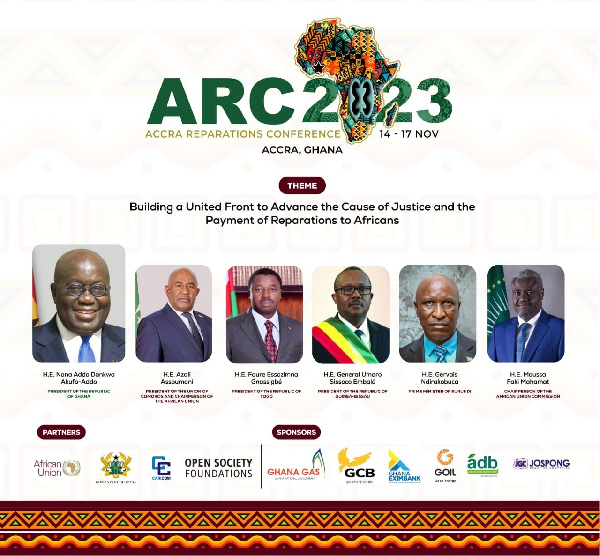 President Akufo-Addo will host the Accra Reparations Conference from November 14th to 17th, 2023