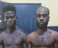 Suspects Ayodele Jackson and Benjamin Obin