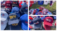 Traders sold all sorts of NPP paraphernalia and other items