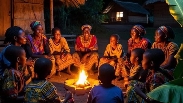 Anansesem used to be filled with nights of wisdom, laughter, and heritage