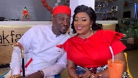 Afia Akoto and Husband Chief Biney
