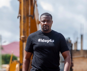 John Dumelo says he will continue farming