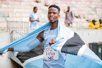 Kemorena Tisang stormed to gold after crossing the line