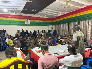 The high-level meeting was to sensitise local miners on the processing of gold at the local level