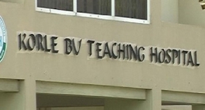 File photo of a section of the Korle-Bu Teaching Hospital