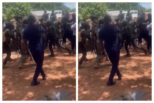 Police and Immigration officers clash at Bawku