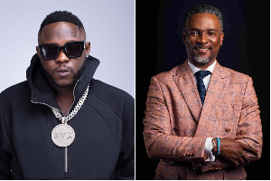 Medikal came to the defence of Apostle Lamptey