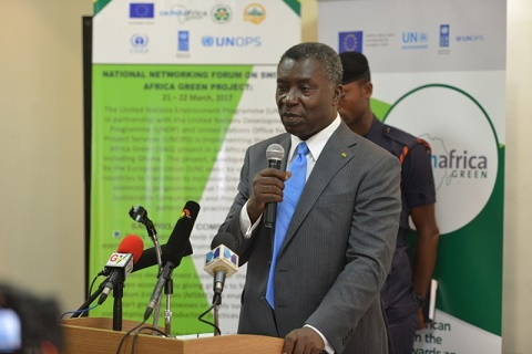 Prof Kwabena Frimpong-Boateng, the Minister of Environment, Science, Technology and Innovation