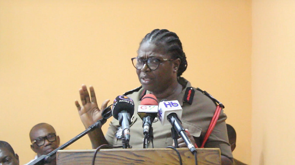 Greater Accra Regional Commander of the Ghana National Fire Service, ACFO1 Roberta Aggrey-Ghanson