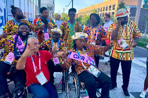 Ghana's Paralympic team