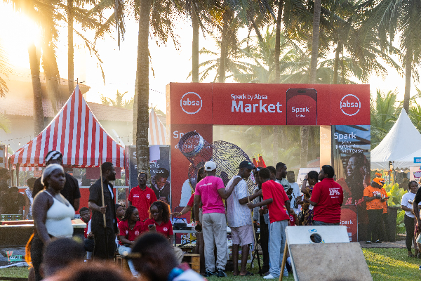 Absa Spark Market was present at Tidal Rave 2025