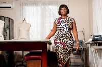 Ghanaian fashion designer Sedinam Hemade