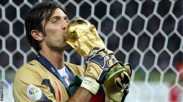 Italian goalkeeper, Gianluigi Buffon