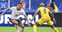 Ghanaian player Kwesi Sibo and Jude Bellingham