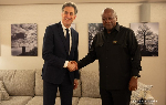 PHOTOS: Inside President Mahama and UK Foreign Secretary's meeting