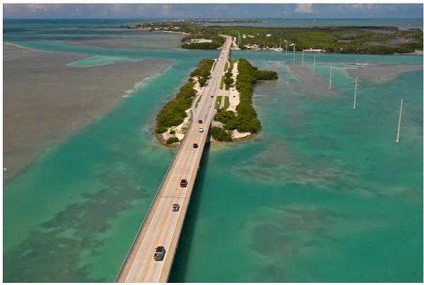 The Florida Keys, a popular destination for asylum seekers fleeing the Caribbean nation