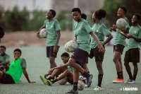 Black Maidens having training at the GSCE