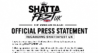 Organisers of ShattaFest UK have announces the cancellation