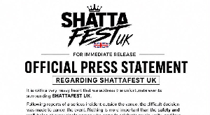 Organisers of ShattaFest UK have announces the cancellation