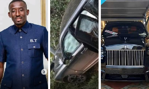 Twum Barima's Rolls Royce Cullinan is approximately worth $500,000