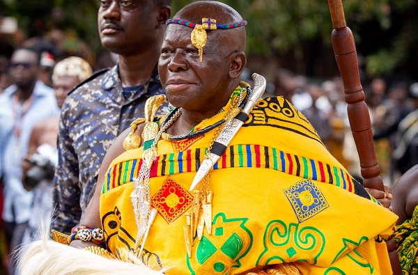 Otumfuo Osei Tutu II is the Asantehene