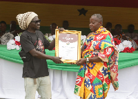 Osagyefo has been honoured with a Humanitarian Award